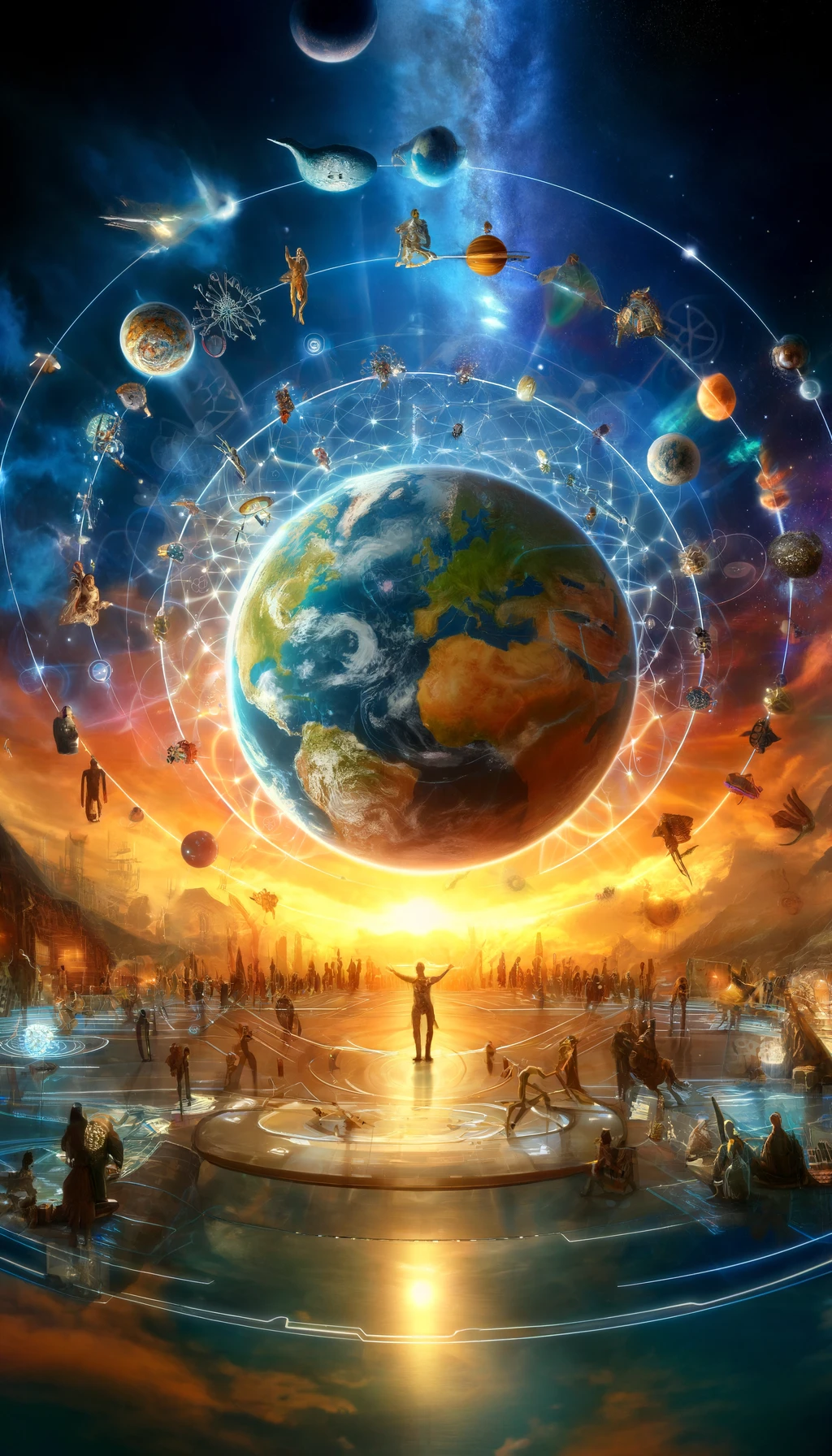 Marka Biblioteki: przestrzeń transformacji: od wiedzy do działania, od świadomości do wspólnoty, od technologii do duchowości.