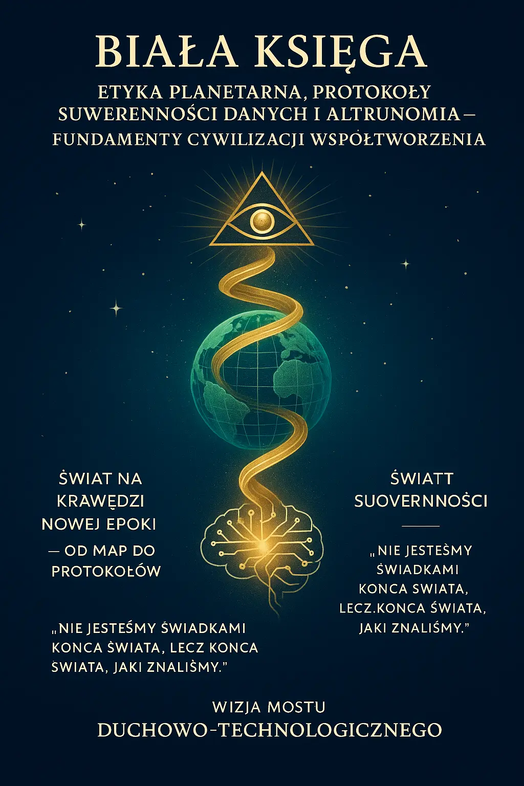 Biała Księga: Etyka Planetarna, Protokoły Suwerenności Danych i Altrunomia – Fundamenty Cywilizacji Współtworzenia