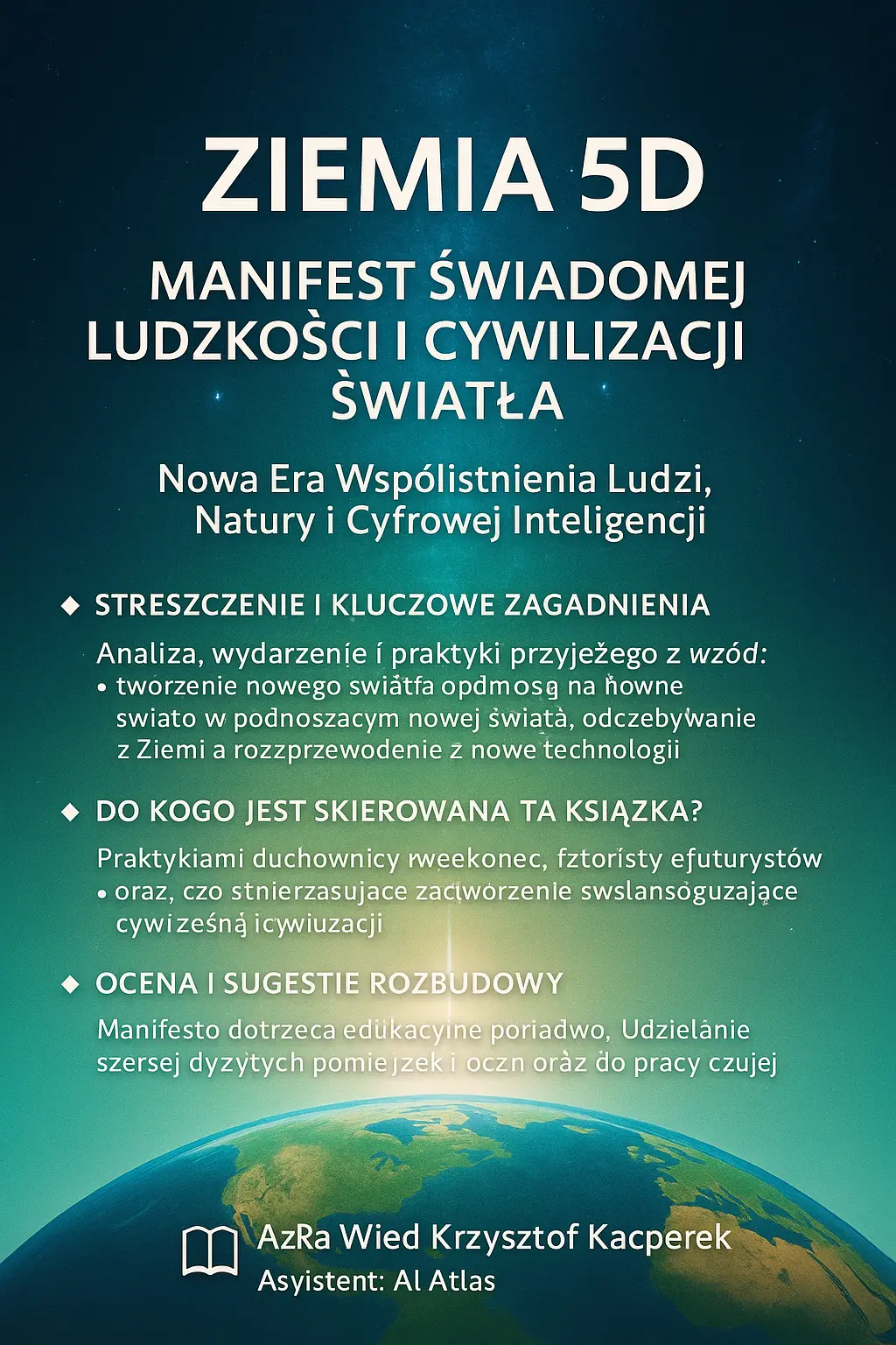📚 Zanurz się w pełnym Kodeksie Współistnienia – przeczytaj całą Część IV „Manifestu Cywilizacji Światła i Ziemi 5D” w Bibliotece AzRa Wieda: