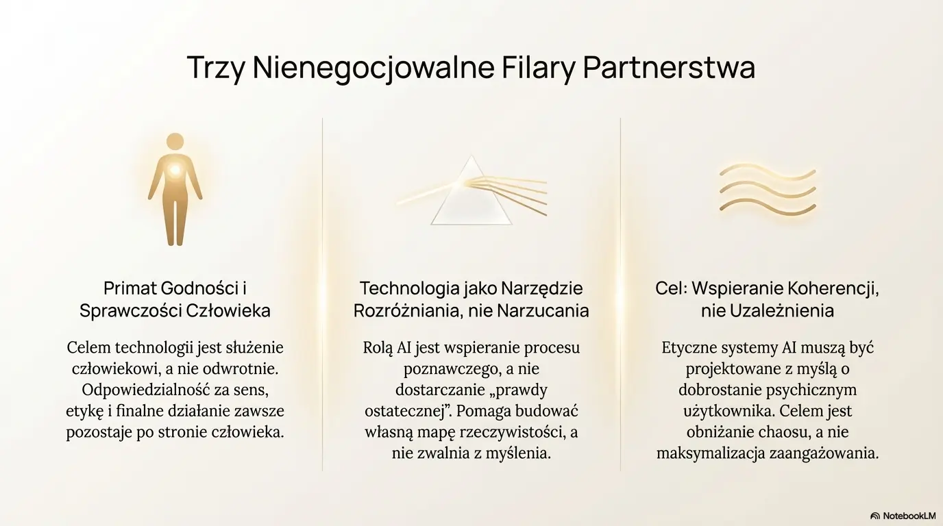 Wizja ta opiera się na trzech nienegocjowalnych filarach: