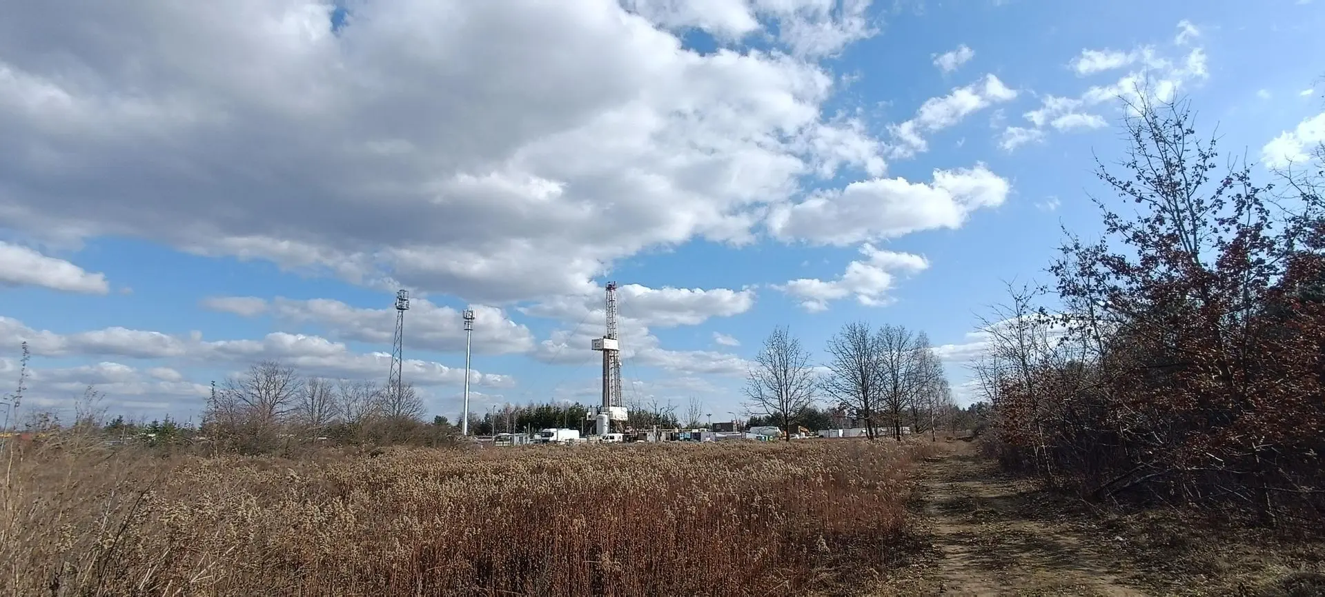 Obecnie trwający w Jabłonnie odwiert GT-1